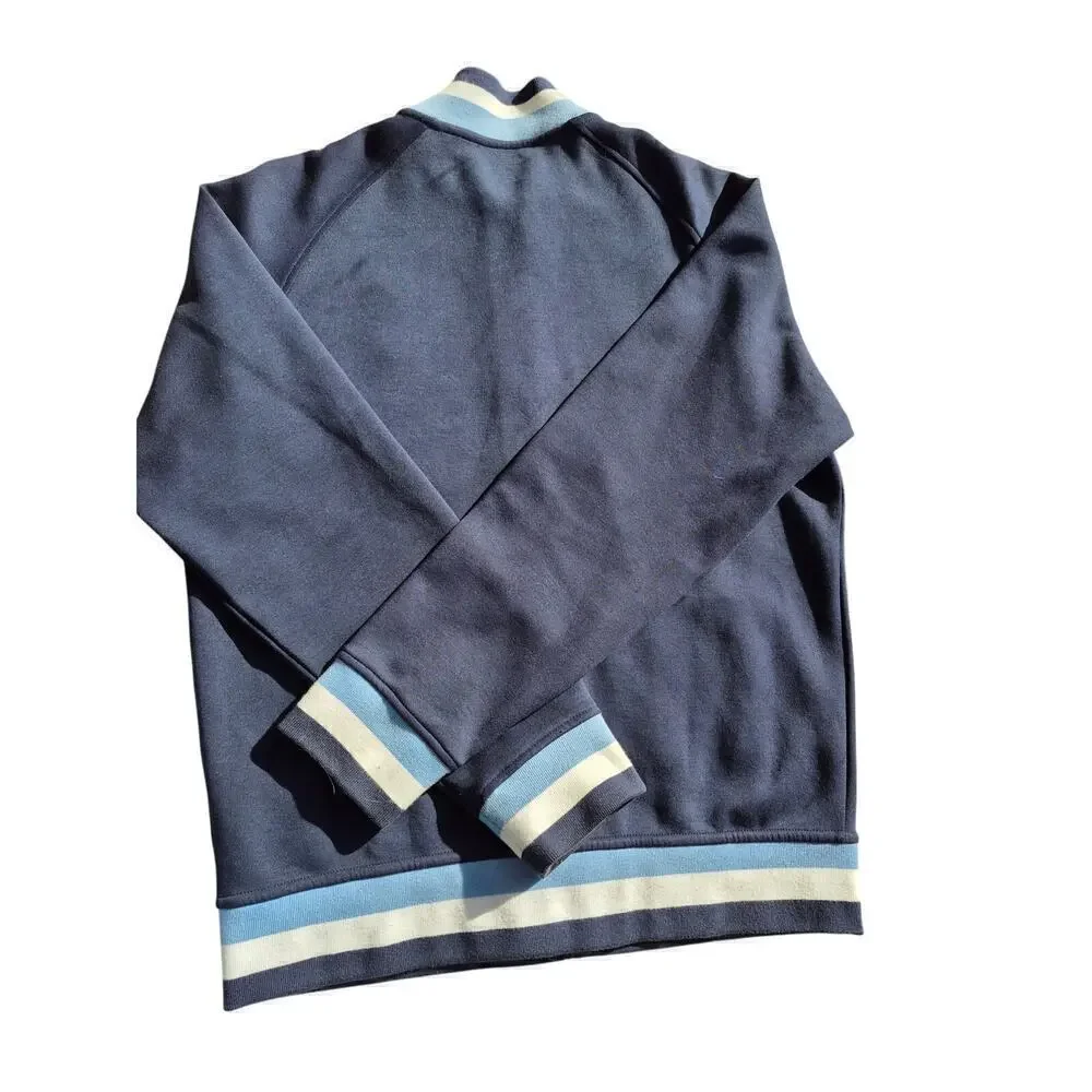 Polo Ralph Lauren Navy Blue Baseball Jacket Big Boys Sz XL (18-20)